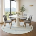thumbnail image 1 of Addison Rugs Mayfield Premium Machine Washable Transitional Abstract Sky Round Rug, 8' x 8', 1 of 6