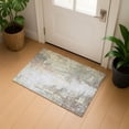 thumbnail image 1 of Addison Rugs Mayfield Premium Machine Washable Transitional Abstract Tan Rectangle Rug, 1'8" x 2'6", 1 of 6