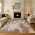 thumbnail image 1 of Addison Rugs Mayfield Premium Machine Washable Transitional Abstract Tan Rectangle Rug, 9' x 12', 1 of 7
