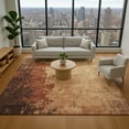 thumbnail image 1 of Addison Rugs Mayfield Premium Machine Washable Transitional Abstract Tan Rectangle Rug, 9' x 12', 1 of 7