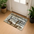 thumbnail image 1 of Addison Rugs Mayfield Premium Machine Washable Transitional Abstract Taupe Rectangle Rug, 1'8" x 2'6", 1 of 6