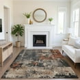 thumbnail image 1 of Addison Rugs Mayfield Premium Machine Washable Transitional Abstract Taupe Rectangle Rug, 5' x 7'6", 1 of 7
