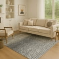 thumbnail image 1 of Addison Rugs Mayfield Premium Machine Washable Transitional Abstract Taupe Rectangle Rug, 5' x 7'6", 1 of 7