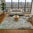 thumbnail image 1 of Addison Rugs Mayfield Premium Machine Washable Transitional Abstract Taupe Rectangle Rug, 9' x 12', 1 of 7