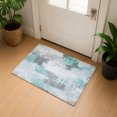 thumbnail image 1 of Addison Rugs Mayfield Premium Machine Washable Transitional Abstract Teal Rectangle Rug, 1'8" x 2'6", 1 of 6