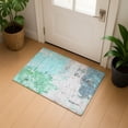 thumbnail image 1 of Addison Rugs Mayfield Premium Machine Washable Transitional Abstract Teal Rectangle Rug, 1'8" x 2'6", 1 of 6