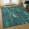 thumbnail image 1 of Addison Rugs Mayfield Premium Machine Washable Transitional Abstract Teal Rectangle Rug, 10' x 14', 1 of 6