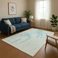thumbnail image 1 of Addison Rugs Mayfield Premium Machine Washable Transitional Abstract Teal Rectangle Rug, 2'6" x 3'10", 1 of 7