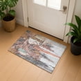 thumbnail image 1 of Addison Rugs Mayfield Premium Machine Washable Transitional Abstract Terracotta Rectangle Rug, 1'8" x 2'6", 1 of 6