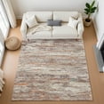 thumbnail image 1 of Addison Rugs Mayfield Premium Machine Washable Transitional Abstract Terracotta Rectangle Rug, 3' x 5', 1 of 7