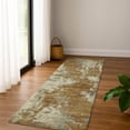 thumbnail image 1 of Addison Rugs Mayfield Premium Machine Washable Transitional Abstract Terracotta Runner Rug, 2'3" x 7'6", 1 of 6