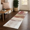 thumbnail image 1 of Addison Rugs Mayfield Premium Machine Washable Transitional Abstract Terracotta Runner Rug, 2'3" x 7'6", 1 of 6