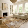 thumbnail image 1 of Addison Rugs Mayfield Premium Machine Washable Transitional Abstract Walnut Rectangle Rug, 10' x 14', 1 of 6