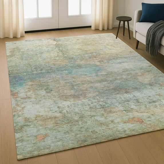 Addison Rugs Mayfield Premium Machine Washable Transitional Abstract Wheat Rectangle Rug, 5' X 7'6" Machine Washable Transitional Abstract Wheat Oversized Sherpa Throw Blanket