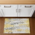 thumbnail image 1 of Addison Rugs Mayfield Premium Machine Washable Transitional Abstract Yellow Rectangle Rug, 1'8" x 2'6", 1 of 6