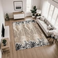 thumbnail image 1 of Addison Rugs Mayfield Premium Machine Washable Transitional Animal Ivory Rectangle Rug, 10' x 14', 1 of 6