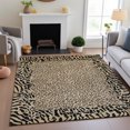 thumbnail image 1 of Addison Rugs Mayfield Premium Machine Washable Transitional Animal Skin Gold Rectangle Rug, 9' x 12', 1 of 6
