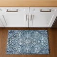 thumbnail image 1 of Addison Rugs Mayfield Premium Machine Washable Transitional Aztec Blue Rectangle Rug, 1'8" x 2'6", 1 of 6