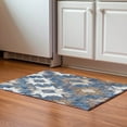 thumbnail image 1 of Addison Rugs Mayfield Premium Machine Washable Transitional Aztec Blue Rectangle Rug, 1'8" x 2'6", 1 of 6