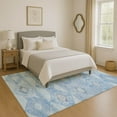 thumbnail image 1 of Addison Rugs Mayfield Premium Machine Washable Transitional Aztec Blue Rectangle Rug, 10' x 14', 1 of 7