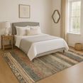 thumbnail image 1 of Addison Rugs Mayfield Premium Machine Washable Transitional Aztec Fern Rectangle Rug, 5' x 7'6", 1 of 7