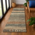 thumbnail image 1 of Addison Rugs Mayfield Premium Machine Washable Transitional Aztec Fern Runner Rug, 2'3" x 7'6", 1 of 6