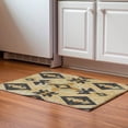 thumbnail image 1 of Addison Rugs Mayfield Premium Machine Washable Transitional Aztec Gold Rectangle Rug, 1'8" x 2'6", 1 of 6