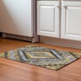 thumbnail image 1 of Addison Rugs Mayfield Premium Machine Washable Transitional Aztec Gold Rectangle Rug, 1'8" x 2'6", 1 of 6