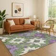 thumbnail image 1 of Addison Rugs Mayfield Premium Machine Washable Transitional Aztec Green Rectangle Rug, 10' x 14', 1 of 7