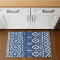 thumbnail image 1 of Addison Rugs Mayfield Premium Machine Washable Transitional Aztec Navy Rectangle Rug, 1'8" x 2'6", 1 of 6