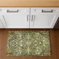 thumbnail image 1 of Addison Rugs Mayfield Premium Machine Washable Transitional Aztec Olive Rectangle Rug, 1'8" x 2'6", 1 of 6