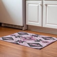 thumbnail image 1 of Addison Rugs Mayfield Premium Machine Washable Transitional Aztec Pink Rectangle Rug, 1'8" x 2'6", 1 of 6