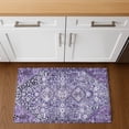 thumbnail image 1 of Addison Rugs Mayfield Premium Machine Washable Transitional Aztec Purple Rectangle Rug, 1'8" x 2'6", 1 of 6
