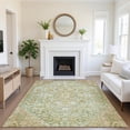 thumbnail image 1 of Addison Rugs Mayfield Premium Machine Washable Transitional Aztec Sage Rectangle Rug, 8' x 10', 1 of 7