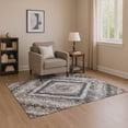 thumbnail image 1 of Addison Rugs Mayfield Premium Machine Washable Transitional Aztec Taupe Rectangle Rug, 9' x 12', 1 of 7