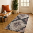 thumbnail image 1 of Addison Rugs Mayfield Premium Machine Washable Transitional Aztec Taupe Runner Rug, 2'3" x 7'6", 1 of 6