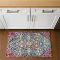 thumbnail image 1 of Addison Rugs Mayfield Premium Machine Washable Transitional Aztec Teal Rectangle Rug, 1'8" x 2'6", 1 of 6