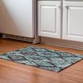 thumbnail image 1 of Addison Rugs Mayfield Premium Machine Washable Transitional Aztec Teal Rectangle Rug, 1'8" x 2'6", 1 of 6