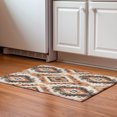 thumbnail image 1 of Addison Rugs Mayfield Premium Machine Washable Transitional Aztec Terracotta Rectangle Rug, 1'8" x 2'6", 1 of 6
