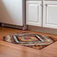 thumbnail image 1 of Addison Rugs Mayfield Premium Machine Washable Transitional Aztec Terracotta Rectangle Rug, 1'8" x 2'6", 1 of 6