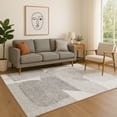 thumbnail image 1 of Addison Rugs Mayfield Premium Machine Washable Transitional Blocks Linen Rectangle Rug, 3' x 5', 1 of 6