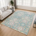 thumbnail image 1 of Addison Rugs Mayfield Premium Machine Washable Transitional Bohemian Spa Rectangle Rug, 10' x 14', 1 of 6