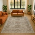 thumbnail image 1 of Addison Rugs Mayfield Premium Machine Washable Transitional Border Beige Rectangle Rug, 3' x 5', 1 of 7