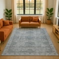 thumbnail image 1 of Addison Rugs Mayfield Premium Machine Washable Transitional Border Blue Rectangle Rug, 9' x 12', 1 of 7