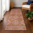thumbnail image 1 of Addison Rugs Mayfield Premium Machine Washable Transitional Border Blush Runner Rug, 2'3" x 7'6", 1 of 6