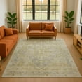 thumbnail image 1 of Addison Rugs Mayfield Premium Machine Washable Transitional Border Gold Rectangle Rug, 3' x 5', 1 of 7