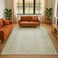 thumbnail image 1 of Addison Rugs Mayfield Premium Machine Washable Transitional Border Sage Rectangle Rug, 2'6" x 3'10", 1 of 7