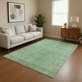 thumbnail image 1 of Addison Rugs Mayfield Premium Machine Washable Transitional Border Teal Rectangle Rug, 8' x 10', 1 of 7