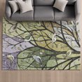 thumbnail image 1 of Addison Rugs Mayfield Premium Machine Washable Transitional Botanical Aloe Rectangle Rug, 10' x 14', 1 of 6