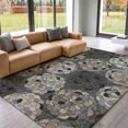 thumbnail image 1 of Addison Rugs Mayfield Premium Machine Washable Transitional Casual Black Rectangle Rug, 10' x 14', 1 of 8
